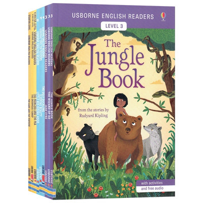 Usborne出品分级阅读英文原版