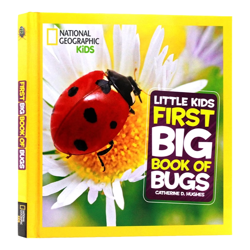 美国国家地理儿童百科昆虫英文原版进口绘本 National Geographic Little Kids First Big Book of Bugs 儿童百科书精装大开本
