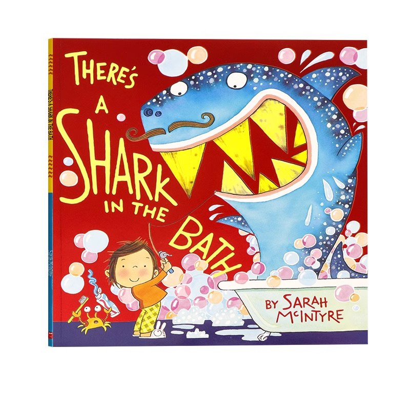 SarahMcIntyre浴缸里有鲨鱼