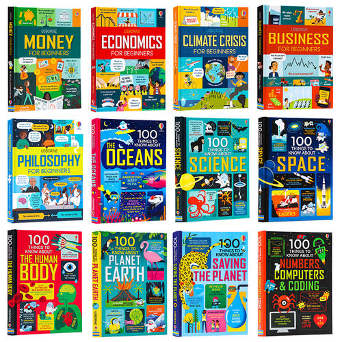 usborne英文原版绘本100人体宇宙