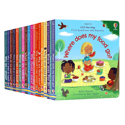 问与答科学立体翻翻书20英文原版