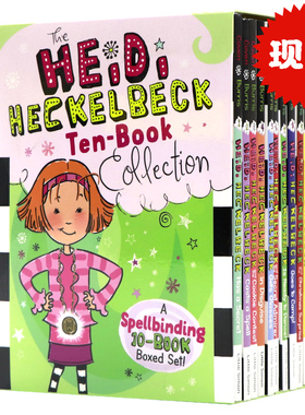 现货 小女巫海蒂10册盒装英文原版小说 The Heidi Heckelbeck Ten Book Collection 儿童校园故事幽默逗趣Wanda Coven桥梁章节书