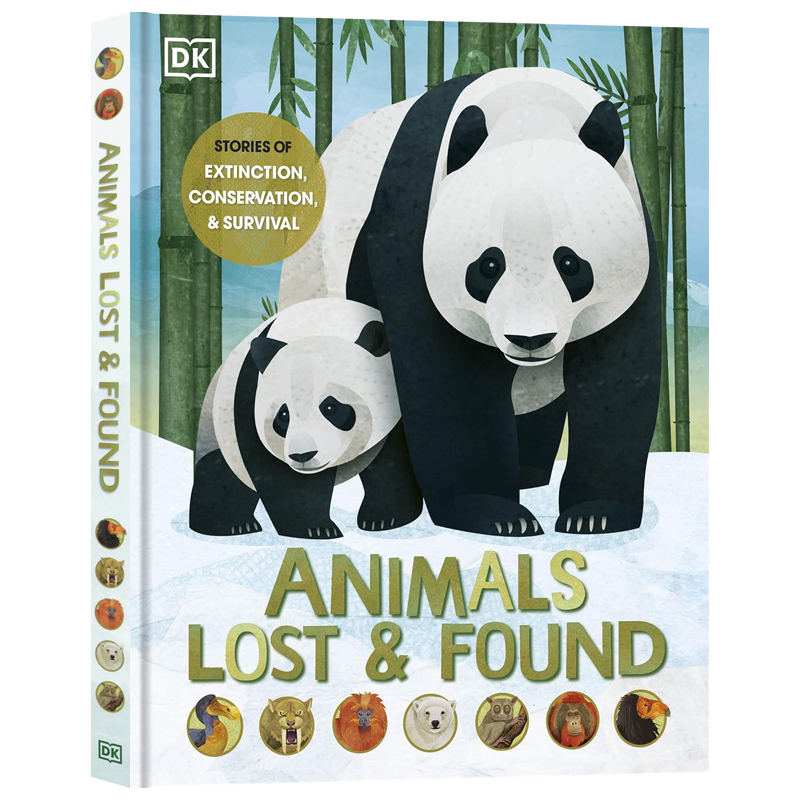 DK出品失去和找回的动物英文原版