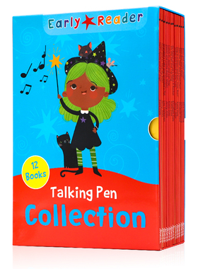 Maverick Early Reader 12册 红色 level2 英文原版绘本 Red Readers box sets 儿童英语分级阅读 二阶 幼儿早教启蒙认知亲子共读