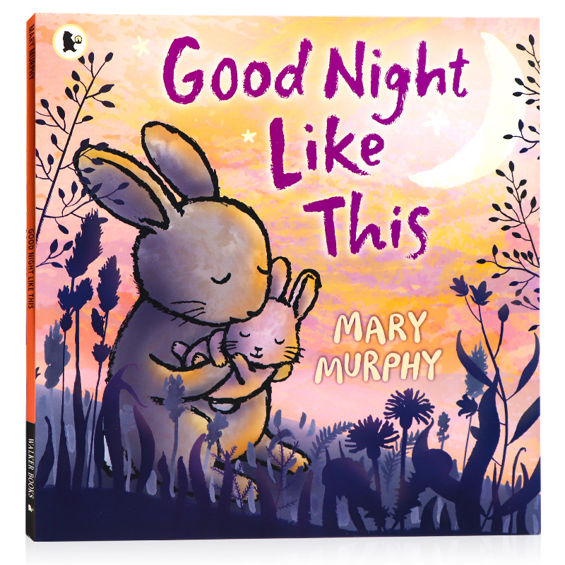 像这样说晚安 英文原版绘本 Good Night Like This 温馨亲子睡前读物晚安故事翻翻书平装大开 幼儿童英语启蒙认知图画故事书3-6岁