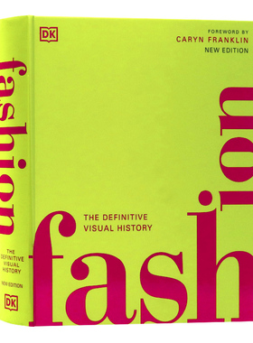 DK时尚视觉指南英文原版Fashion The Definitive Visual History从古埃及中世纪到现在T台秀时尚百科服装史图解百科系列精装书