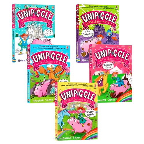 Usborne出品独角猪5册套装