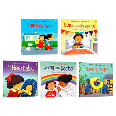 Usborne出品学龄前儿童绘本5册