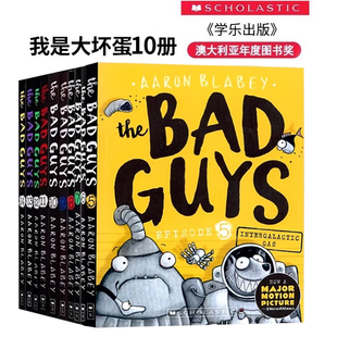 Episode Bad Guys Blabey获奖作 儿童漫画电影小说桥梁章节书英语读物Scholastic学乐Aaron 14册英文原版 坏蛋联盟我是大坏蛋5 The