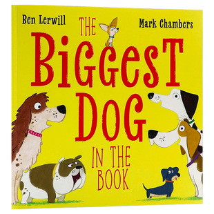 亲子阅读启蒙睡前读物 狗 绘本 平装 DK精品 Biggest Book 低幼启蒙认知图画书 the 英文原版 Dog Lerwill Ben The 书中最大