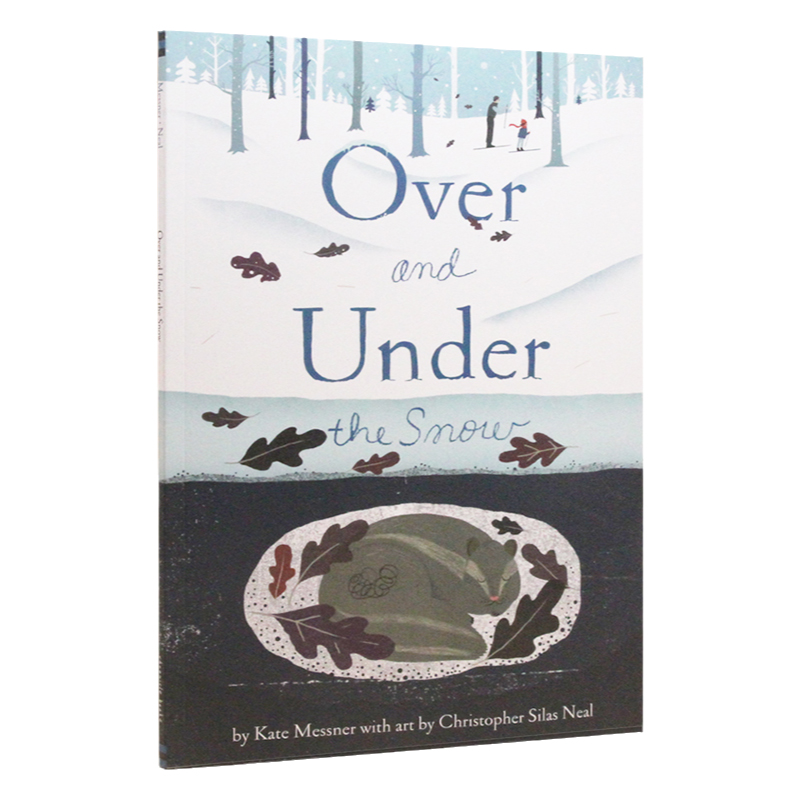 在雪的下面英文原版绘本