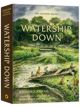 2024年艾斯纳奖漫画章节书兔子共和国英文原版 Watership Down The Graphic Novel 儿童图画小说漫画故事书 进口童书 9岁以上 精装