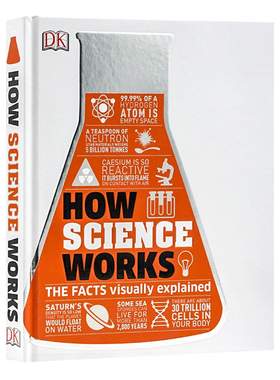 DK视觉图解百科 科学是如何运作的 英文原版 How Science Works The Facts Visually Explained DK经典科普百科书籍精装彩色插图
