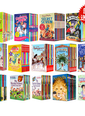 英文原版小说章节书精选 Harry Potter哈利波特/福尔摩斯/莎士比亚 /罗马神话/故事之地/战马 儿童初级英语桥梁书学生课外阅读物