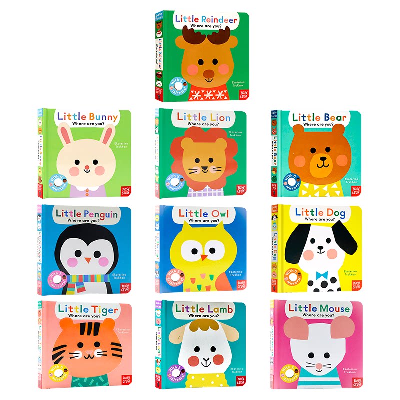 BabyFaces系列10册英文原版图片