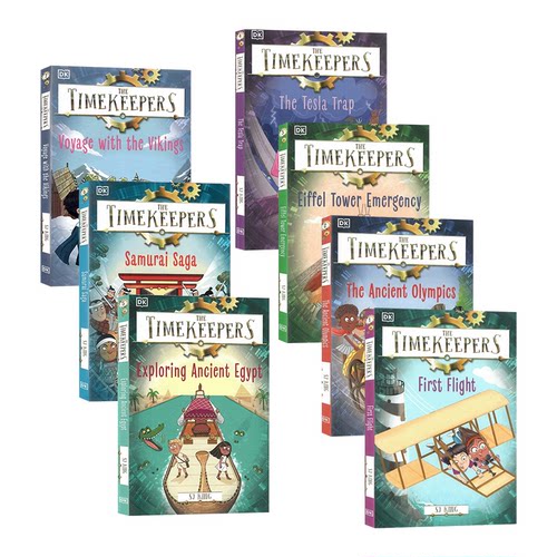 DK出品时间记录者特斯拉陷阱7册