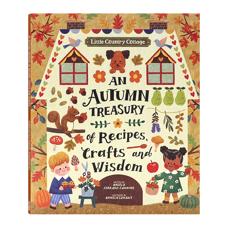 乡间小屋 秋季宝库 英文原版绘本little country cottage an autumn