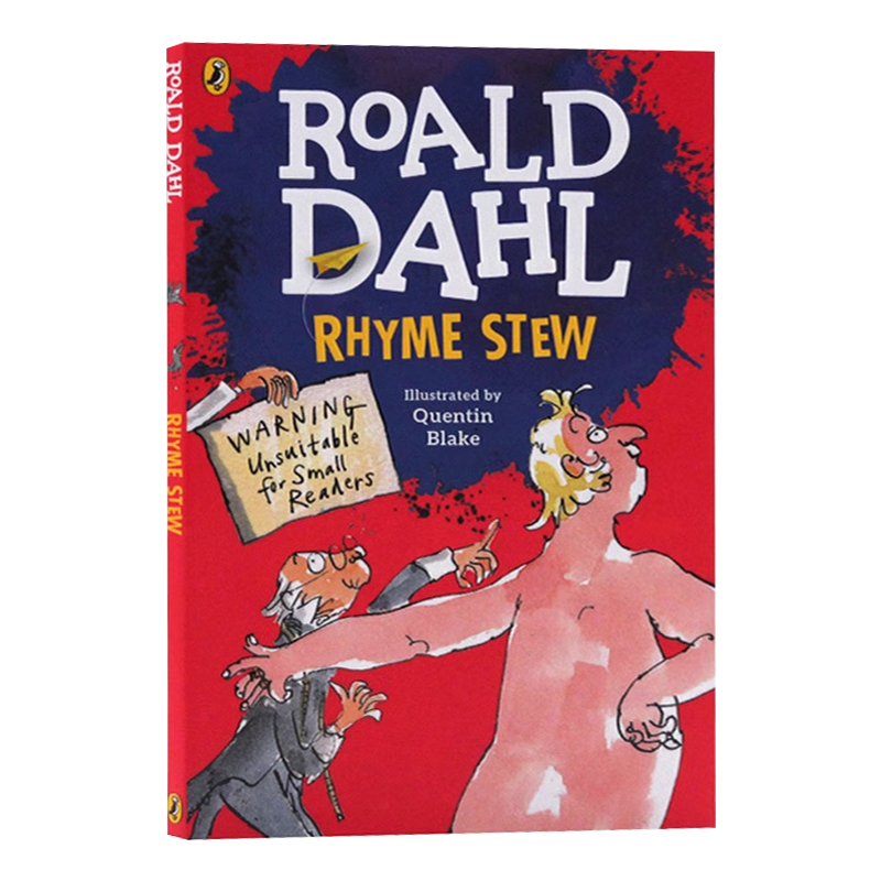 罗尔德达尔系列英文原版小说 Roald Dahl Rhyme Stew章节桥梁书罗尔德达尔热销小说小学生初中课外阅读趣味故事书-封面