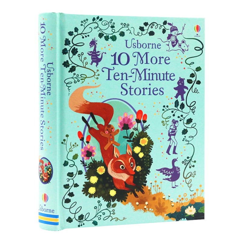 Usborne出品10分钟故事集 英文原版绘本 10 More Ten-Minute Stories 精装全彩插画版 儿童课外英语读物 性格习惯养成进口英语书籍 书籍/杂志/报纸 儿童读物原版书 原图主图