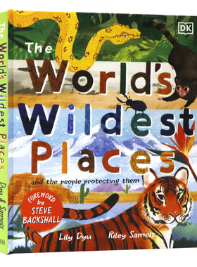 DK出品世界上最荒凉的地方英文原版绘本 The World's Wildest Places 科普世界上最荒凉的20个地方儿童百科精装大开进口书籍