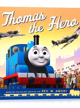 小火车托马斯和朋友们 Thomas & Friends Thomas the Hero 进口英文原版绘本 儿童英语早教启蒙图画故事书 亲子互动读物 平装