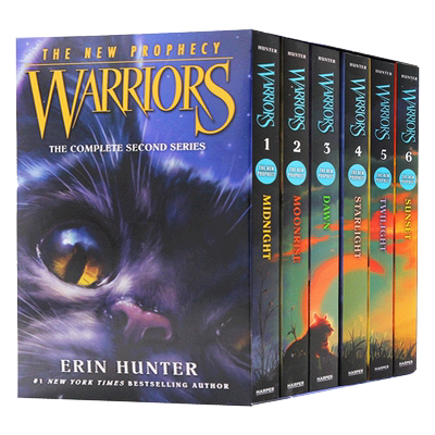 猫武士第二部曲6册英文原版