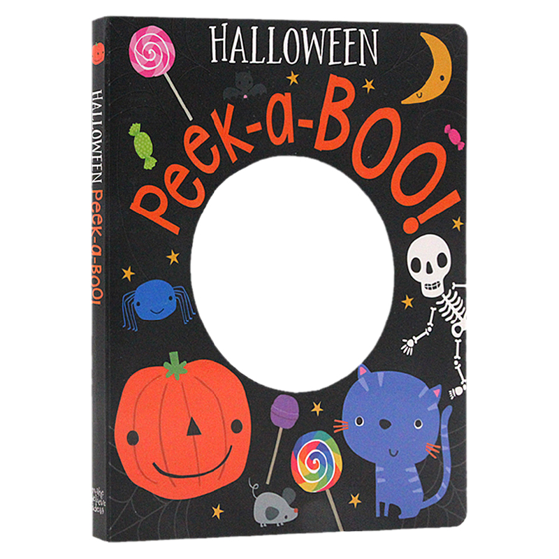 万圣节主题绘本之躲猫猫英文原版