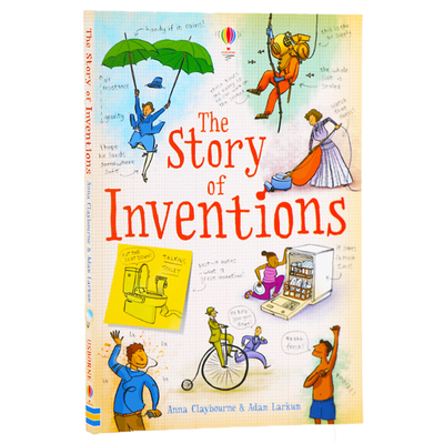 发明的故事英文原版绘本