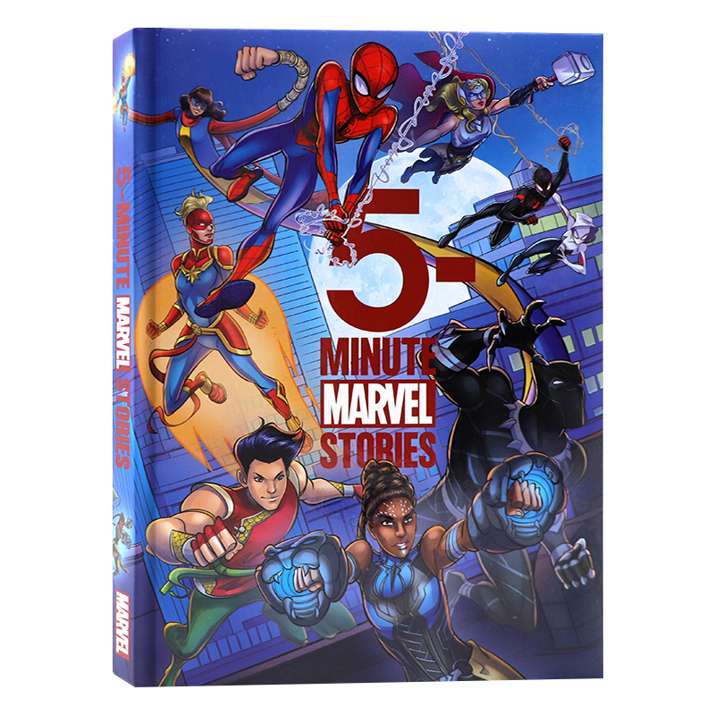 漫威英雄5分钟故事集英文原版