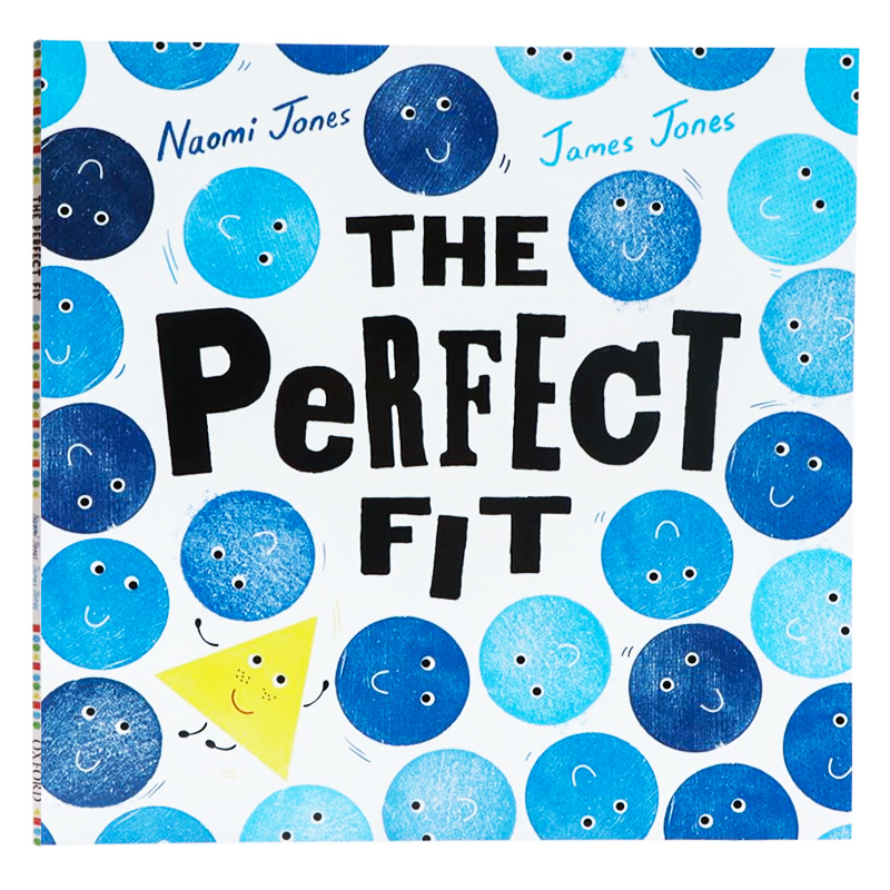 牛津精品认知绘本 完整契合 英文原版 The Perfect Fit  内奥米琼斯 詹姆斯琼斯 儿童英语启蒙阅读绘本  情商培养 Oxford系列阅读 书籍/杂志/报纸 儿童读物原版书 原图主图