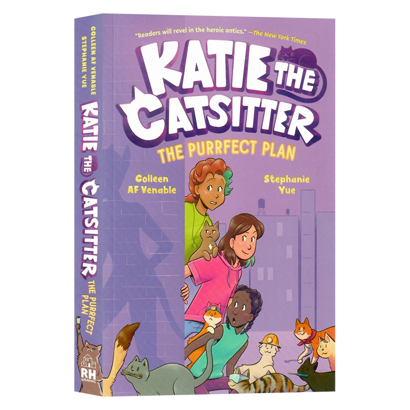 爱猫的凯蒂系列4英文原版漫画