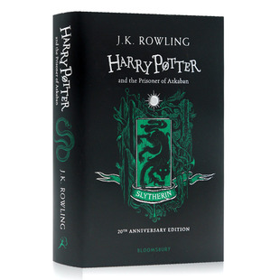 the 英文原版 纪念版 Prisoner Edition斯莱特林蛇院 精装 Harry Slytherin Azkaban and Potter 囚徒哈3 哈利·波特与阿兹卡班