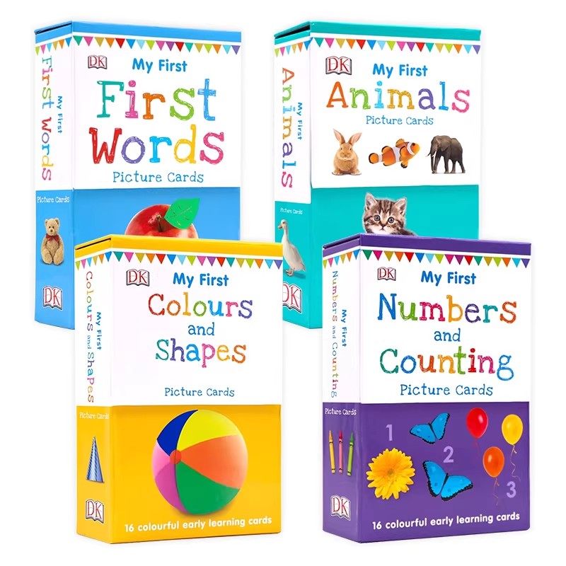 DK认读字卡高频词闪卡儿童英语