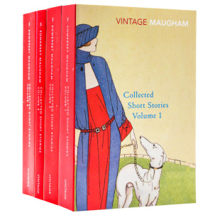 毛姆短篇故事合集英文原版小说 Collected Short Stories Volume 1-4 英国的莫泊桑青少年课外英语读物进口文学书籍
