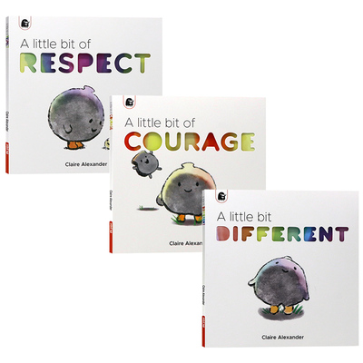 一点点系列3册英文原版绘本