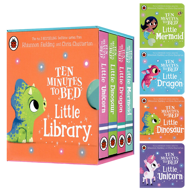 睡前小图书馆英文原版绘本