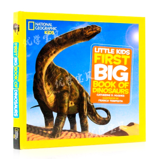 Book 恐龙 First 美国国家地理儿童百科 National Little 科普认知绘本精装 英文原版 Geographic Kids Dinosaurs Big