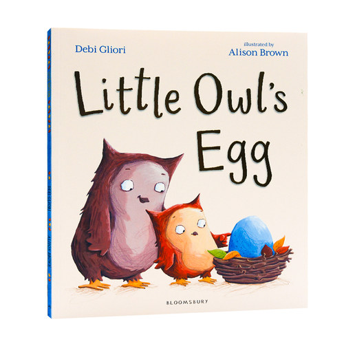 小猫头鹰的蛋 Little Owl's Egg 英文原版绘本 平装大开 儿童图画故事书  名家Debi Gliori 亲情共读图画故事书