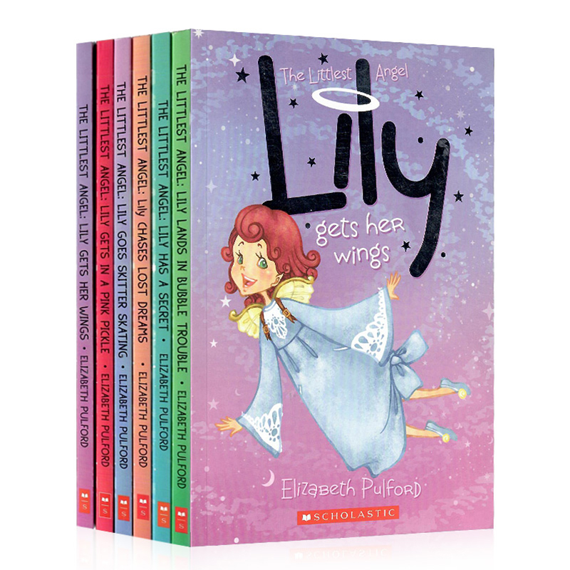 小小天使系列6册套装英文原版小说The Littlest Angel 小学英文课外阅读章节桥梁书精美插图Scholastic学乐出版社平装