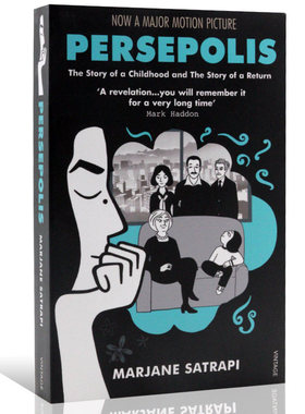 我在伊朗长大 英文原版 全集1+2 The Complete Persepolis Marjane Satrapi 平装漫画全集课外阅读 儿童漫画绘本图画书 自传体文学