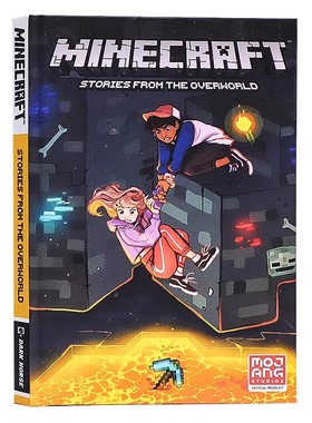 我的世界官方漫画 来自主的世界 英文原版 Minecraft Stories from the Overworld 精装青少年课外阅读冒险故事图画8-12岁图书