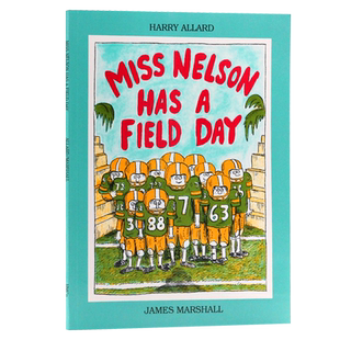 尼尔森老师球赛的一天英文原版绘本 Miss Nelson Has a Field Day 廖彩杏汪培珽书单儿童趣味幽默英语启蒙读物美国进口
