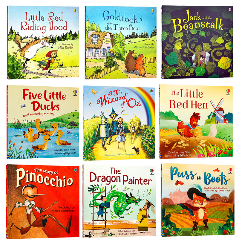 Usborne出品 金发姑娘与三只小熊英文原版 Goldilocks and the Three Bears Usborne Picture Books 经典童话故事儿童英语启蒙平装