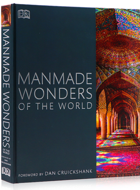 现货 DK百科世界人造奇观 Manmade Wonders of the World 英文原版 探索标志性建筑景观历史文明遗迹大赏建筑构造揭秘全彩精装