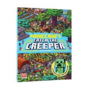Catch 儿童益智游戏读物平装 Mobs 搜索和寻找冒险 Minecraft 英文原版 Creeper the 进口 雷霆战机搜索与查找 and 原装 Other