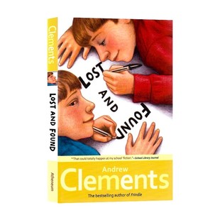 失物招领 英文原版 Lost and Found 儿童短篇小说故事我们叫它粉灵豆Frindle作者Andrew Clements 8到12岁小学生英语课外读物平装