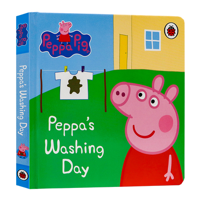 小猪佩奇的洗衣日英文原版