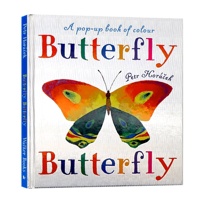 蝴蝶英文原版绘本图画书