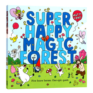 magic 超级幸福 Super 牛津精品绘本 forest Matty 英文原版 儿童英语读物故事书 魔法森林 Long 绘本 牛津阅读Oxford系列 happy