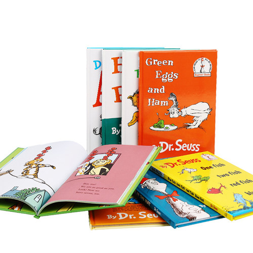 Dr. Seuss 苏斯博士系列绘本8册 英文原版绘本 精装 廖彩杏书单 轻松走进英语世界 低幼儿童英语读物早教启蒙认知 趣味幽默韵文